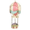 Clayre & Eef 6Y5878 Decoratie Heteluchtballon Ø 14x29 cm Roze Beige