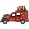 Clayre & Eef 6Y5881 Decoratie Auto Rood 26x11x17 cm