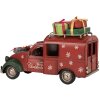 Clayre & Eef 6Y5881 Decoratie Auto Rood 26x11x17 cm