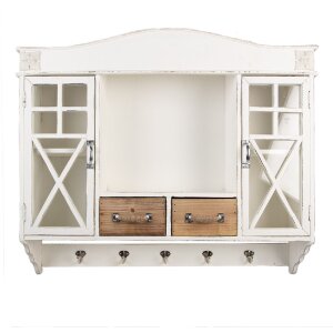 Clayre & Eef 5H0743 Wandkast 76x16x65 cm