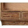 Clayre & Eef 5H0746 Wandkast 56x13x60 cm Bruin Hout Landelijke Stijl