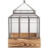 Clayre & Eef 6GL5362 Decoratieve Minikas 21x21x32 cm
