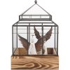 Clayre & Eef 6GL5362 Decoratieve Minikas 21x21x32 cm