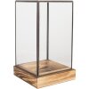 Clayre & Eef 6GL5365 Decoratie Mini Kas 14x14x24 cm