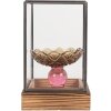 Clayre & Eef 6GL5366 Decoratie Mini Kas 12x12x19 cm