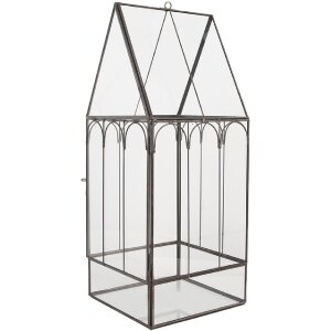 Clayre & Eef 6GL5367 Decoratie Minikas 15x15x38 cm
