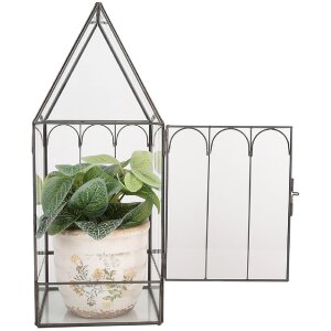 Clayre & Eef 6GL5367 Decoratie Minikas 15x15x38 cm