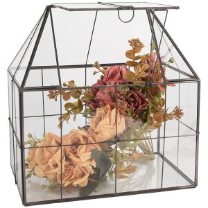 Clayre & Eef 6GL5368 Decoratie Mini Kas 25x16x26 cm