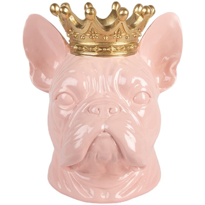Clayre & Eef 6PR5804 Decoratie Hond 19x16x20 cm