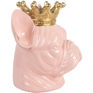 Clayre & Eef 6PR5804 Decoratie Hond 19x16x20 cm