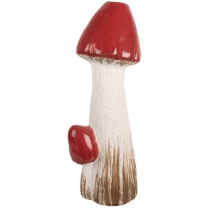 Clayre & Eef 6TE0578 Decoratieve paddenstoel 16x14x41...