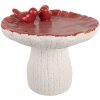 Clayre & Eef 6TE0581 Decoratie Paddenstoel Ø 25x21 cm Wit en Rood