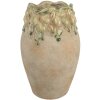 Clayre & Eef 6TE0582 Bloempot Ø 18x27 cm Beige-Geel Terrakotta