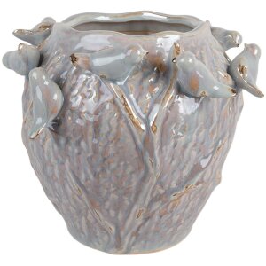 Clayre & Eef 6TE0586 Bloempot Terracotta Ø 25x20 cm