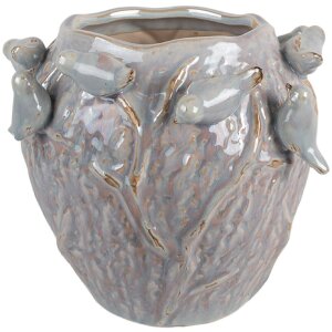 Clayre & Eef 6TE0586 Bloempot Terracotta Ø 25x20 cm