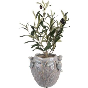Clayre & Eef 6TE0586 Bloempot Terracotta Ø 25x20 cm