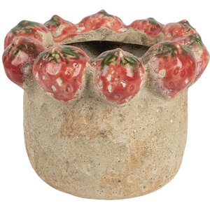 Clayre & Eef 6TE0588M Bloempot Terracotta Ø...