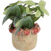 Clayre & Eef 6TE0588M Bloempot Terracotta Ø 15x11 cm
