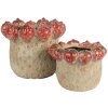 Clayre & Eef 6TE0588M Bloempot Terracotta Ø 15x11 cm
