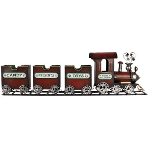Clayre & Eef 5Y1298 Decoratieve Trein 95x19x28 cm
