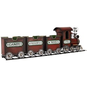 Clayre & Eef 5Y1298 Decoratieve Trein 95x19x28 cm