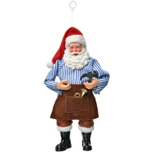 Clayre & Eef Kerstman Hanger 10x6x17 cm