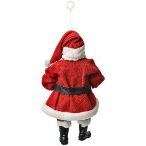 Clayre & Eef 66250 Decoratie Hangdecoratie Kerstman 10x6x17 cm