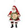 Clayre & Eef 66250 Decoratie Hangdecoratie Kerstman 10x6x17 cm