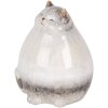 Clayre & Eef 6CE2131 Decoratie Kat 14x13x18 cm Grijs