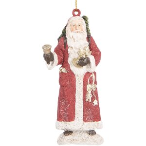 Clayre & Eef 6PR5533 Decoratie Hangdecoratie Kerstman...