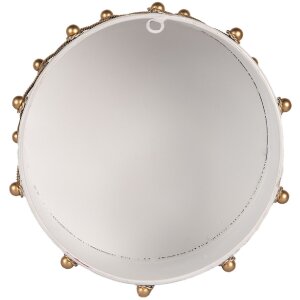 Clayre & Eef 6Y5806 Decoratieve Trommel Set 2-delig Ø 40x25 / Ø 26x17 cm