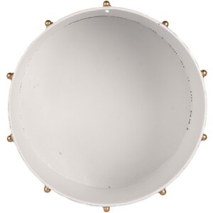 Clayre & Eef 6Y5806 Decoratieve Trommel Set 2-delig Ø 40x25 / Ø 26x17 cm