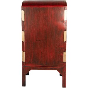 Clayre & Eef 6Y5807 Brievenbus 27x21x53 cm Rood