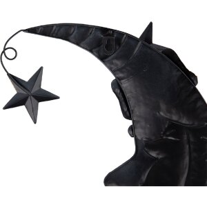 Clayre & Eef 6Y5810 Wanddecoratie Kerstman 41x3x53 cm