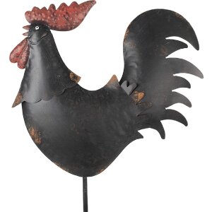 Clayre & Eef 6Y5845 Decoratie Haan 33x12x64 cm