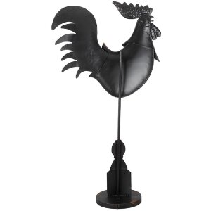 Clayre & Eef 6Y5845 Decoratie Haan 33x12x64 cm