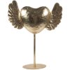 Clayre & Eef 6Y5862 Decoratie Hart 38x11x47 cm Goud