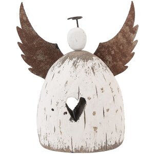 Clayre & Eef 6H2419L Decoratie Engel 19x6x21 cm