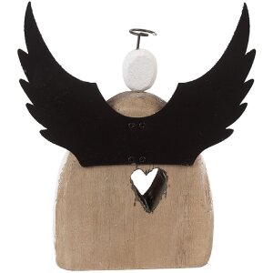 Clayre & Eef 6H2419L Decoratie Engel 19x6x21 cm