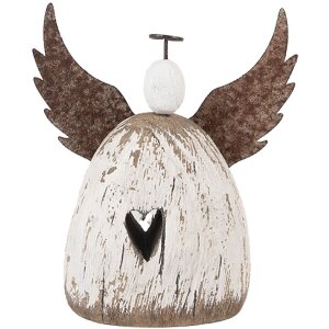 Clayre & Eef 6H2419M Decoratie Engel 13x5x14 cm