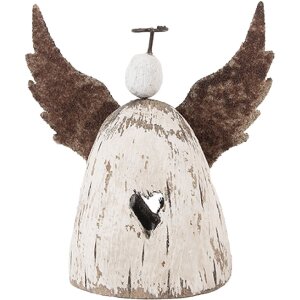 Clayre & Eef 6H2419S Decoratie Engel 11x5x11 cm