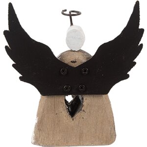 Clayre & Eef 6H2419S Decoratie Engel 11x5x11 cm