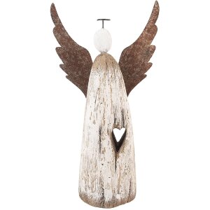 Clayre & Eef 6H2420L Decoratie Engel 14x5x26 cm