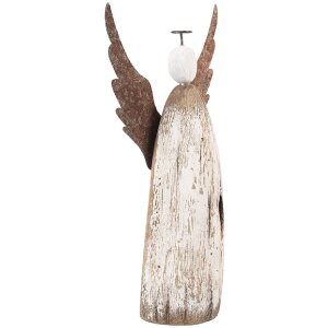 Clayre & Eef 6H2420L Decoratie Engel 14x5x26 cm
