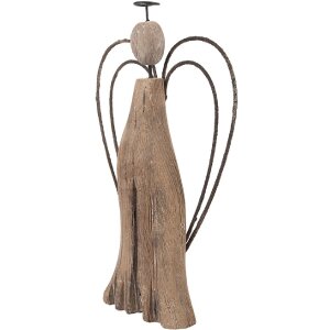 Clayre & Eef 6H2421L Decoratie Engel 14x4x26 cm
