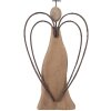 Clayre & Eef 6H2421L Decoratie Engel 14x4x26 cm