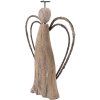 Clayre & Eef 6H2421M Decoratie Engel 12x3x18 cm