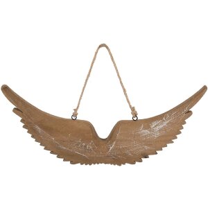 Clayre & Eef 6H2422 Decoratiehanger Vleugel 30x3x12...