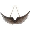Clayre & Eef 6H2422 Decoratiehanger Vleugel 30x3x12 cm Bruin-Wit