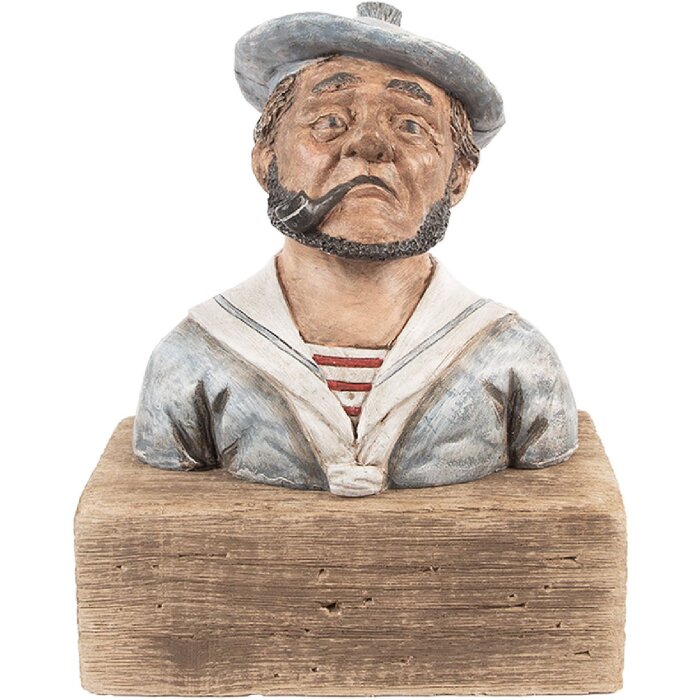 Clayre & Eef 6H2426 Decoratie Matroos 19x11x24 cm